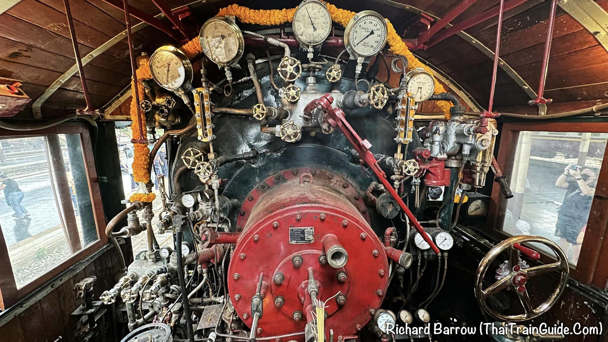 Inside A Steam Locomotive Cab Thai Train Guide